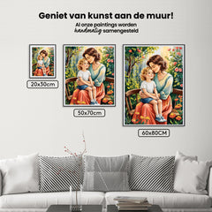 Diamond Painting - Voor altijd haar kind