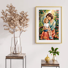 Diamond Painting - Voor altijd haar kind