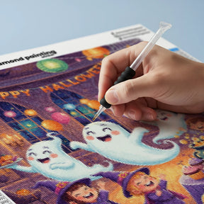 Diamond Painting - Vriendelijke geesten feest