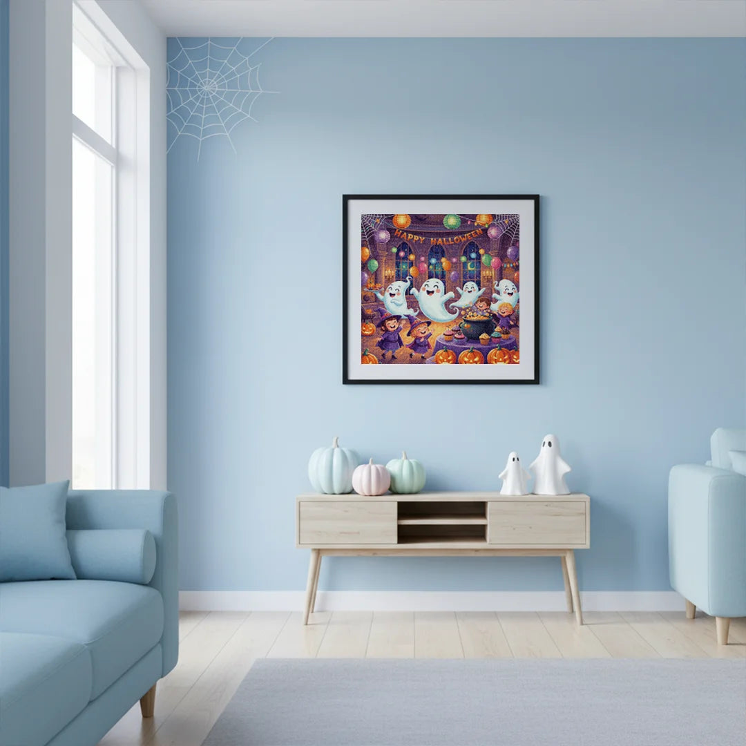 Diamond Painting - Vriendelijke geesten feest