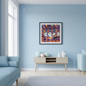 Diamond Painting - Vriendelijke geesten feest