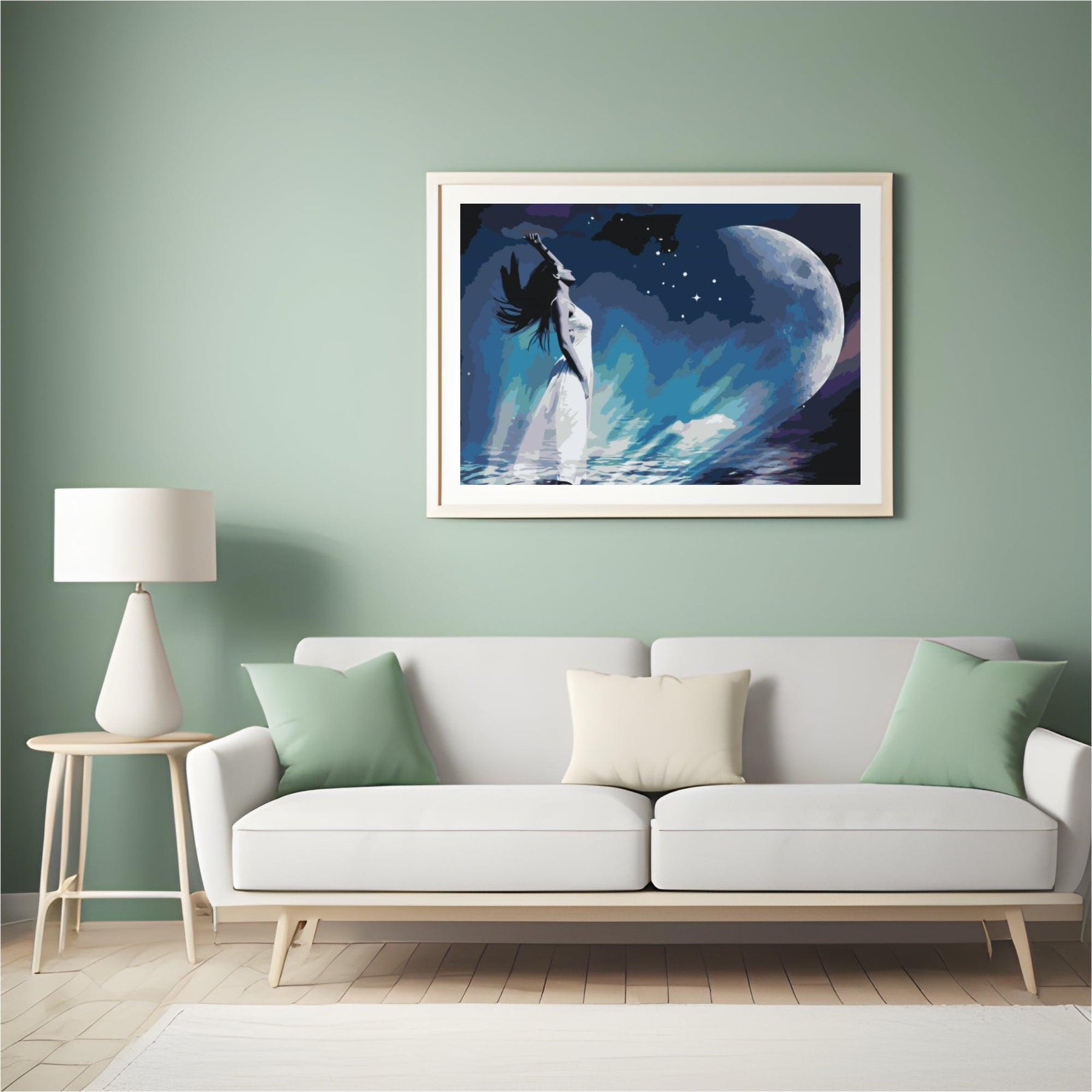 Diamond Painting - Vrouw in de ruimte - SEOS Shop ®