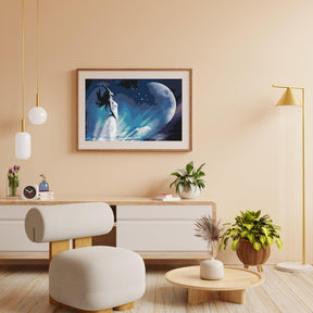 Diamond Painting - Vrouw in de ruimte - SEOS Shop ®