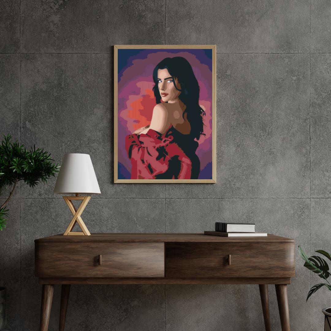 Diamond Painting - Vrouw in een overhemd - SEOS Shop ®