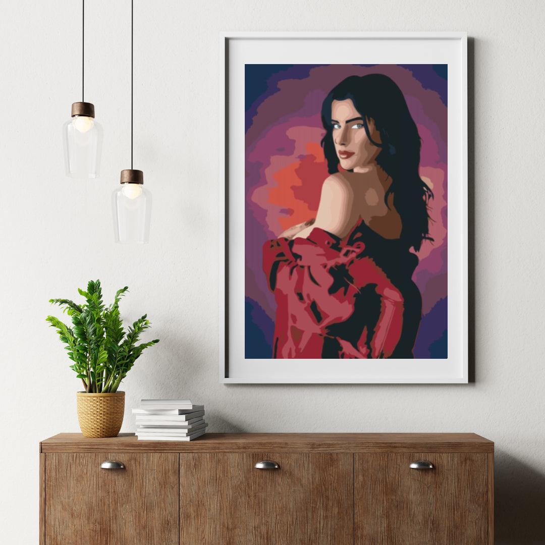 Diamond Painting - Vrouw in een overhemd - SEOS Shop ®