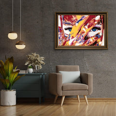 Diamond Painting - Vrouw met blauwe ogen - SEOS Shop ®