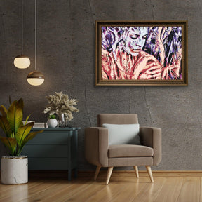 Diamond Painting -  Vrouw tussen de boomwortels - SEOS Shop ®