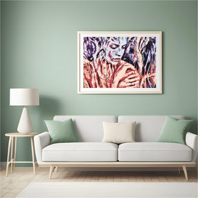 Diamond Painting -  Vrouw tussen de boomwortels - SEOS Shop ®