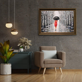 Diamond Painting - Vrouw wandelend in het park - SEOS Shop ®