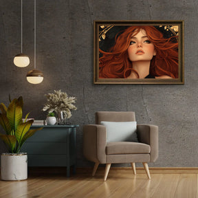 Diamond Painting -  Vurige godin