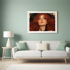 Diamond Painting -  Vurige godin