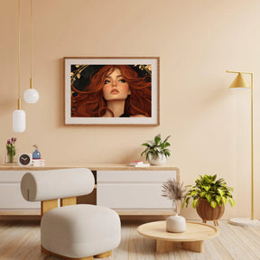 Diamond Painting -  Vurige godin