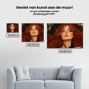 Diamond Painting -  Vurige godin