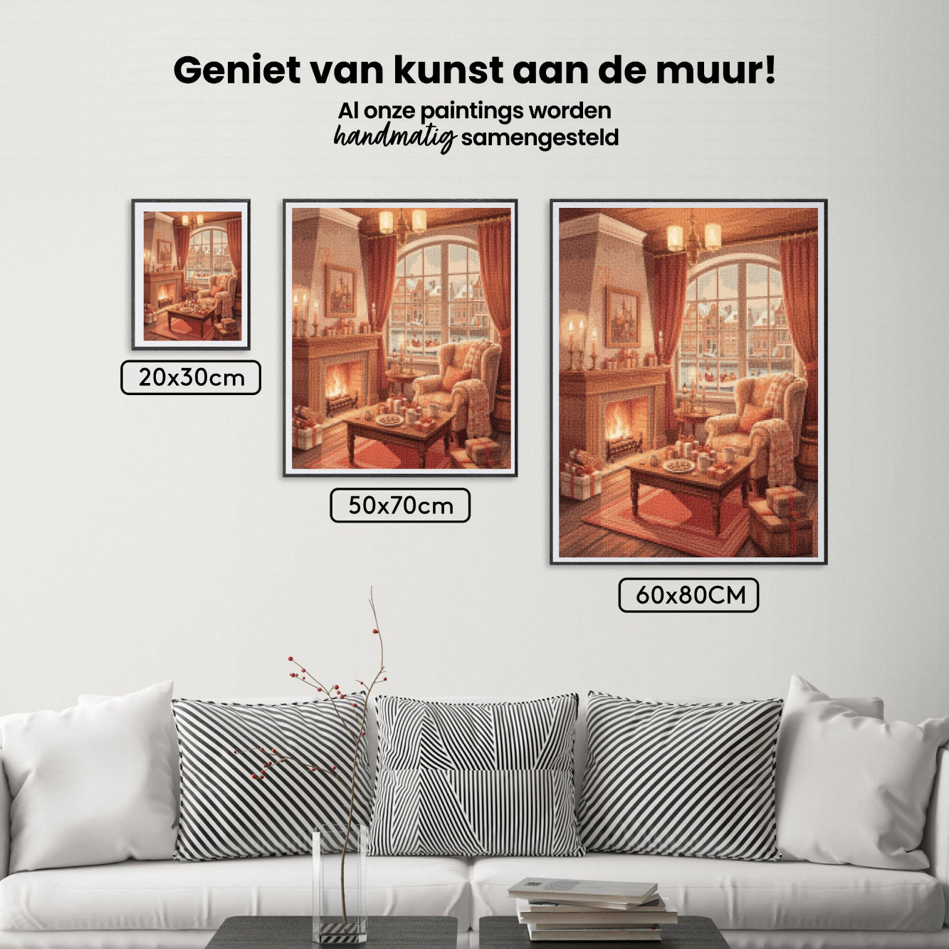 Diamond Painting - Warme gloed bij het kanaal