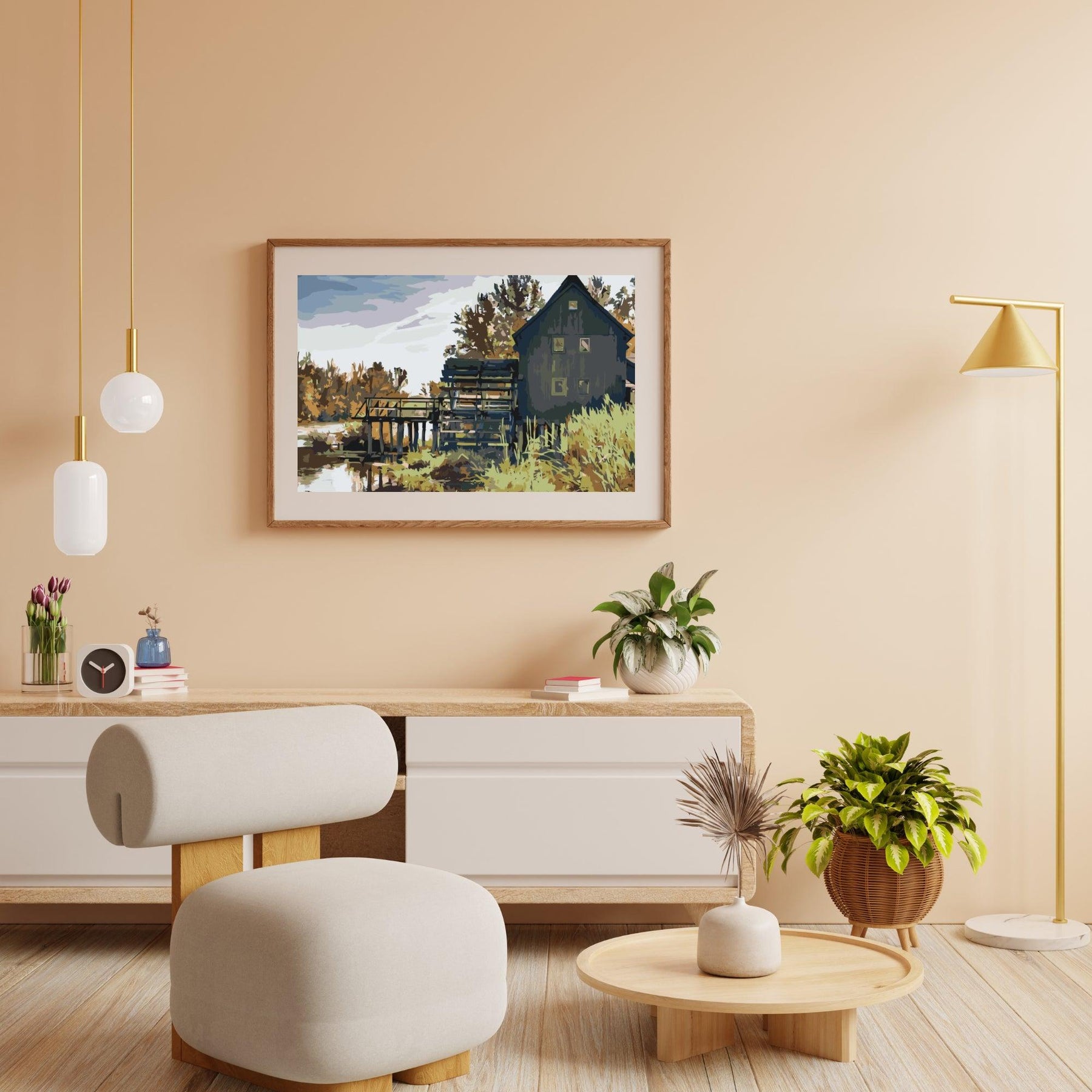 Diamond Painting - Watermolen - SEOS Shop ®