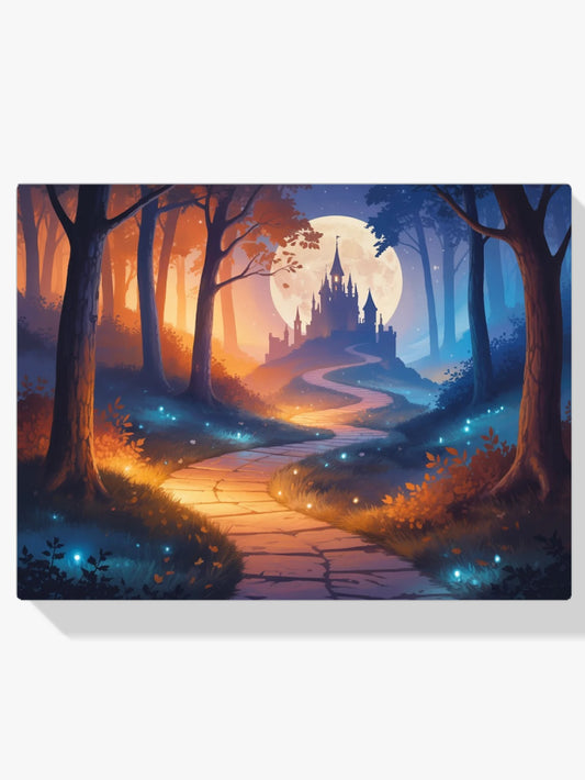 Diamond Painting - Weg naar het Fluisterende Kasteel