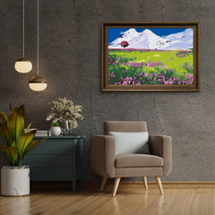 Diamond Painting - Weide midden in de bergen - SEOS Shop ®
