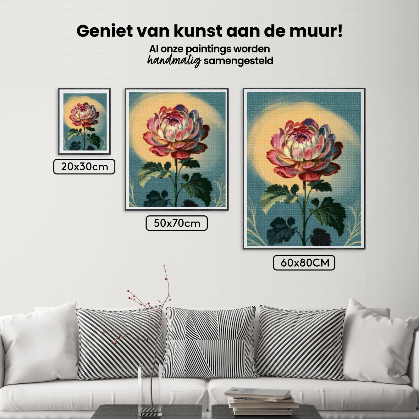 Diamond Painting - Wilde bloemenkoor