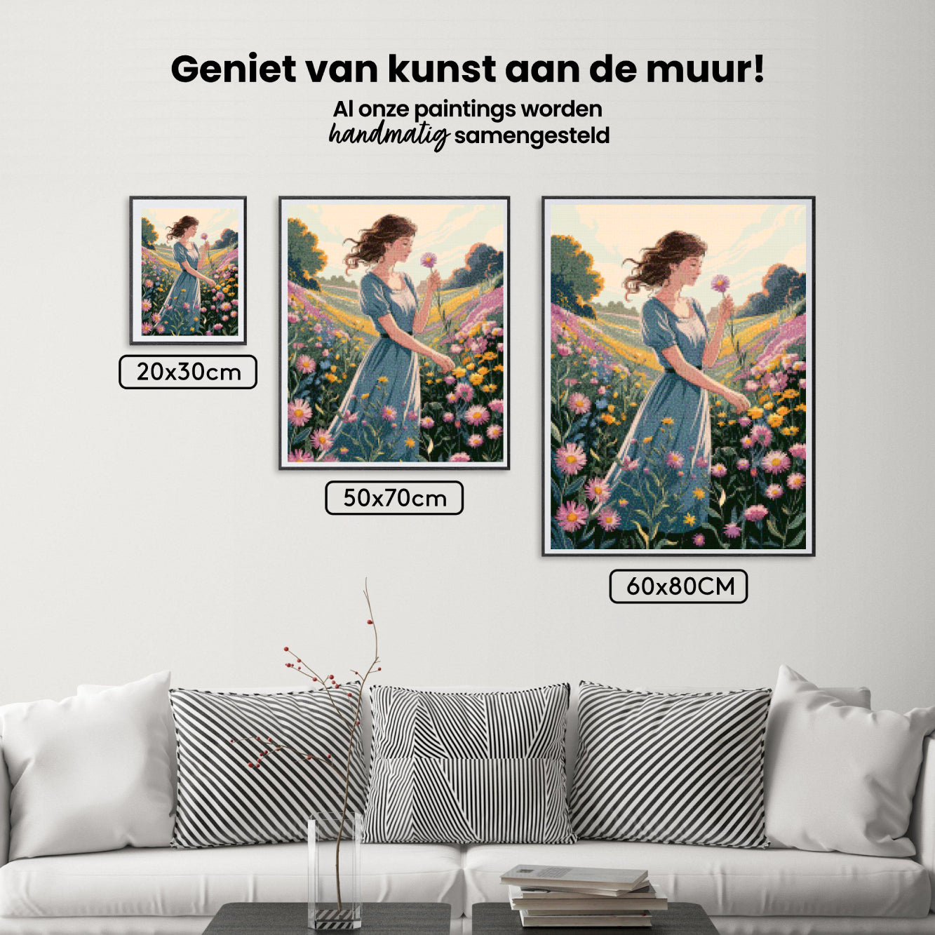 Diamond Painting - Wilde bloemenmuze