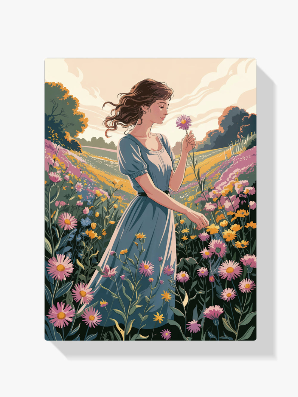Diamond Painting - Wilde bloemenmuze