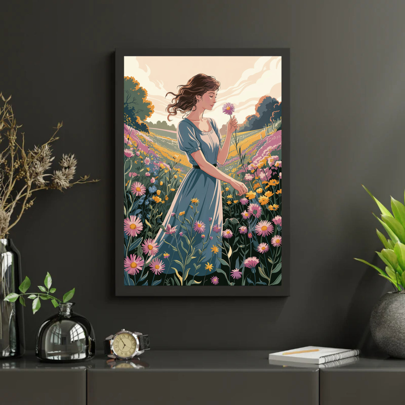 Diamond Painting - Wilde bloemenmuze