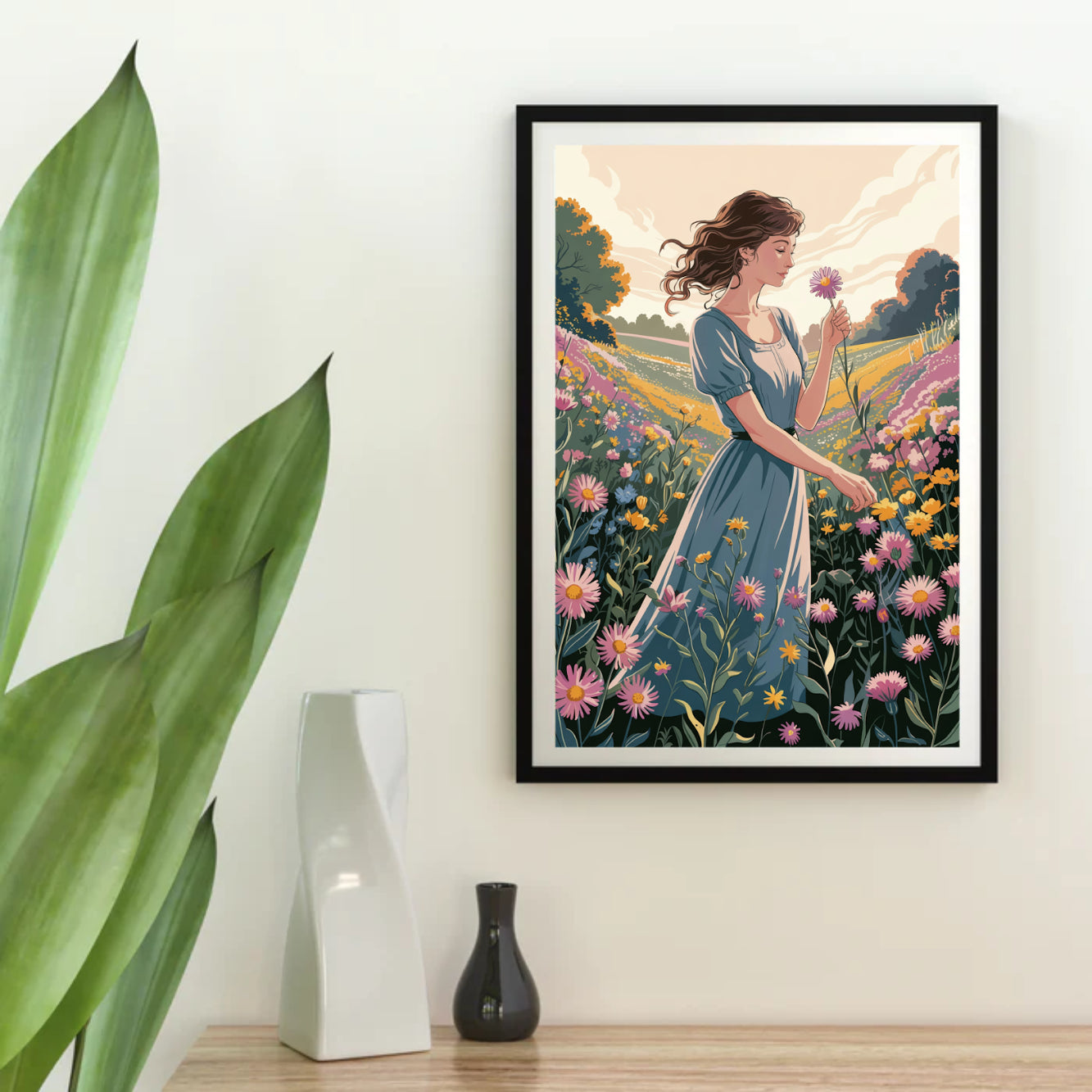 Diamond Painting - Wilde bloemenmuze