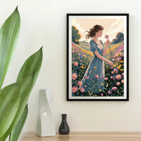 Diamond Painting - Wilde bloemenmuze