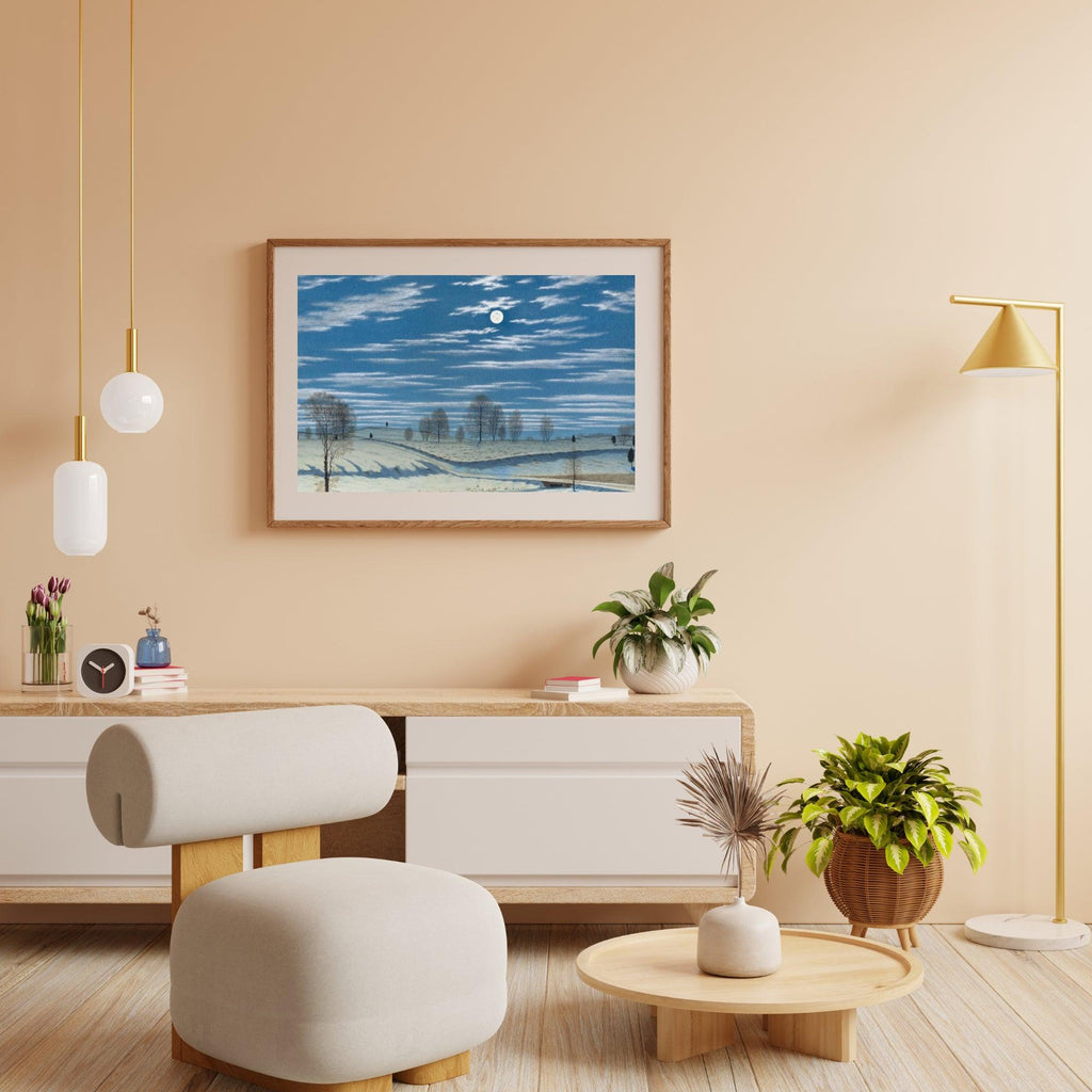 Diamond Painting - Winter Scène in Maanlicht - SEOS Shop ®