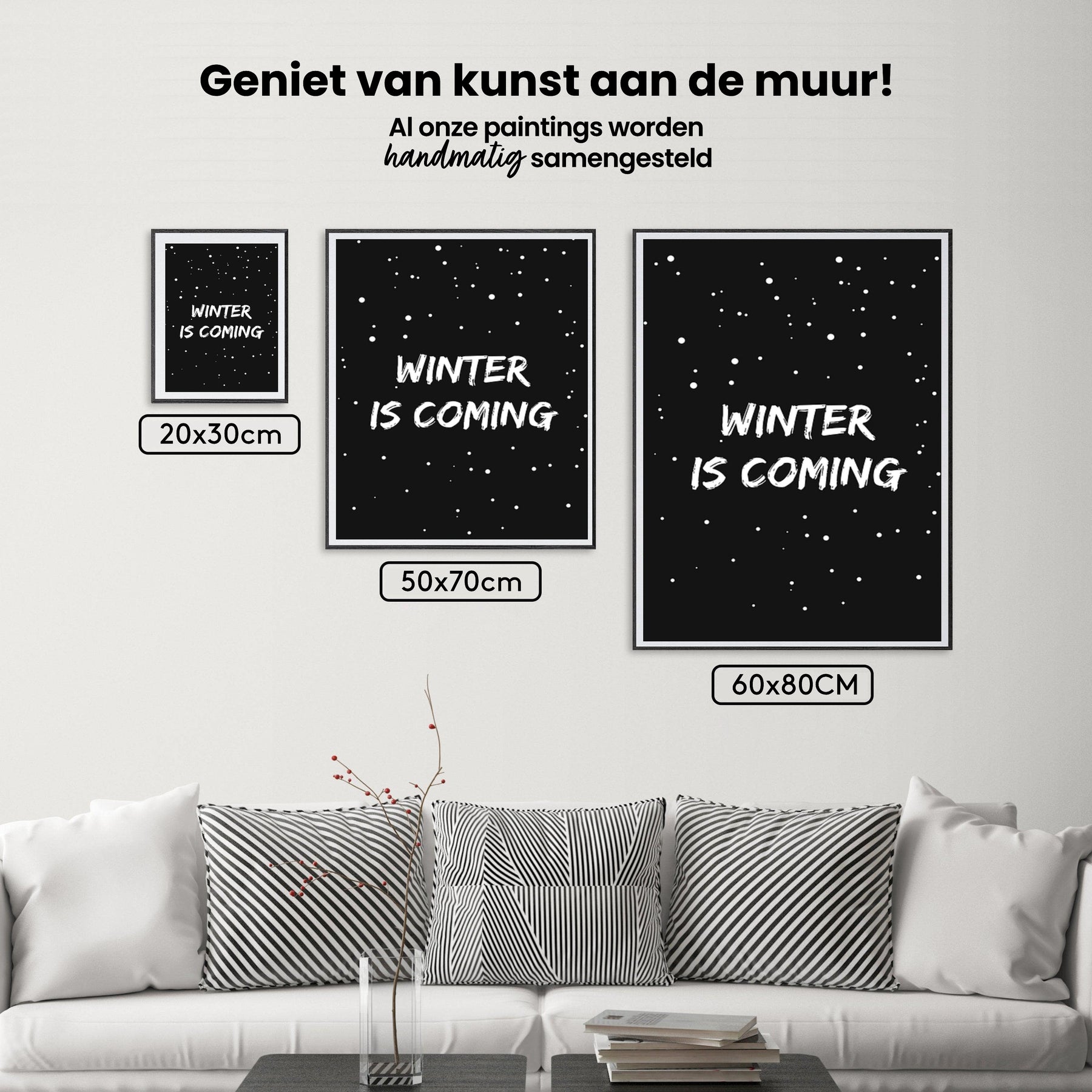 Diamond Painting - Winter komt eraan