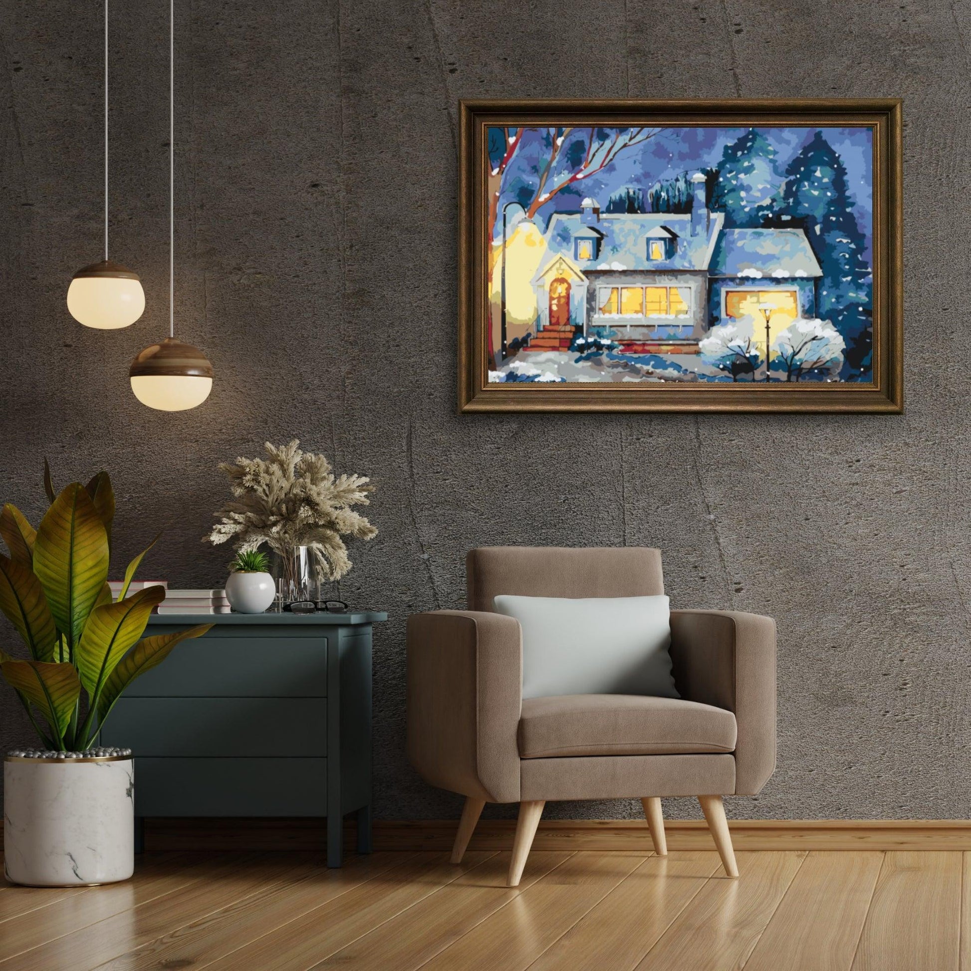 Diamond Painting - Winterlandschap - SEOS Shop ®