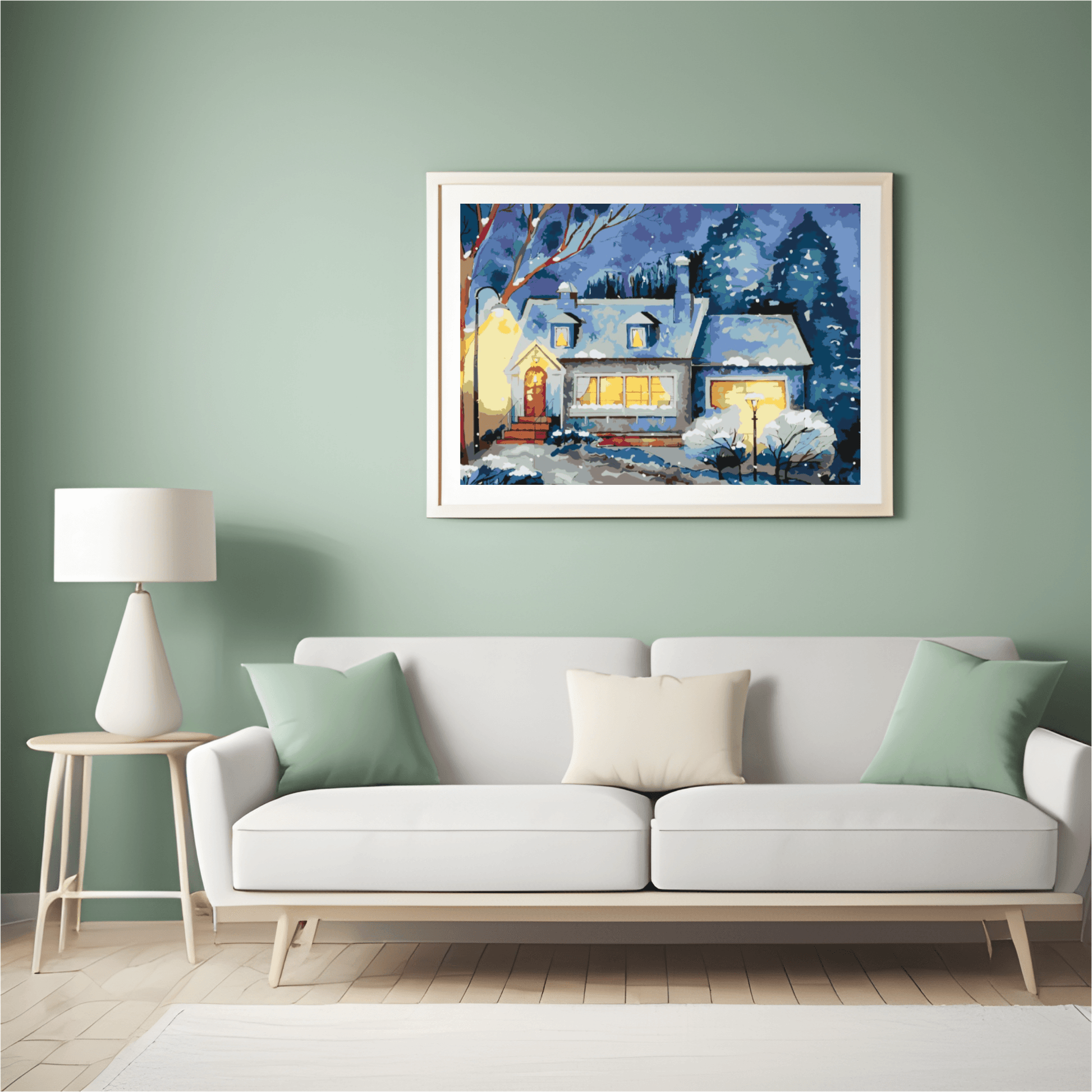 Diamond Painting - Winterlandschap - SEOS Shop ®