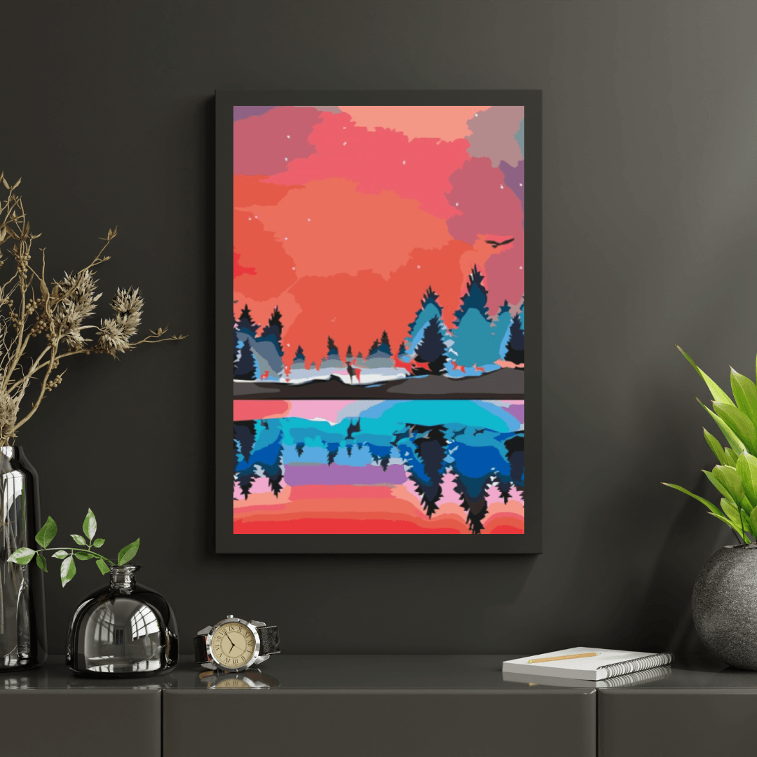 Diamond Painting - Winterlandschap 2 - SEOS Shop ®
