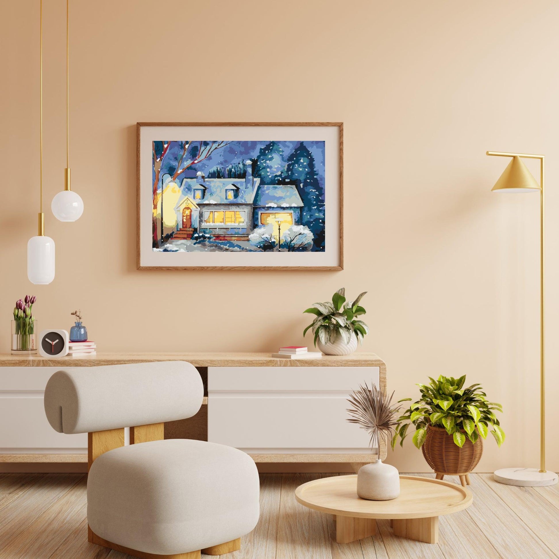 Diamond Painting - Winterlandschap - SEOS Shop ®