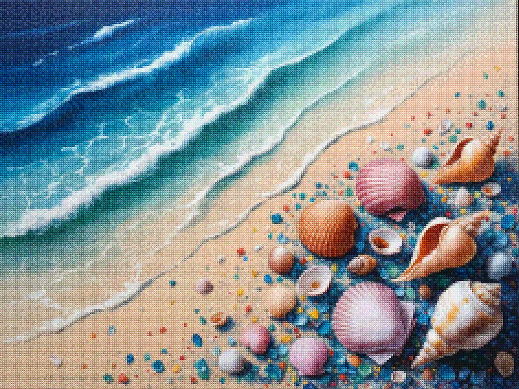 Diamond Painting - Zeeschelp Confetti