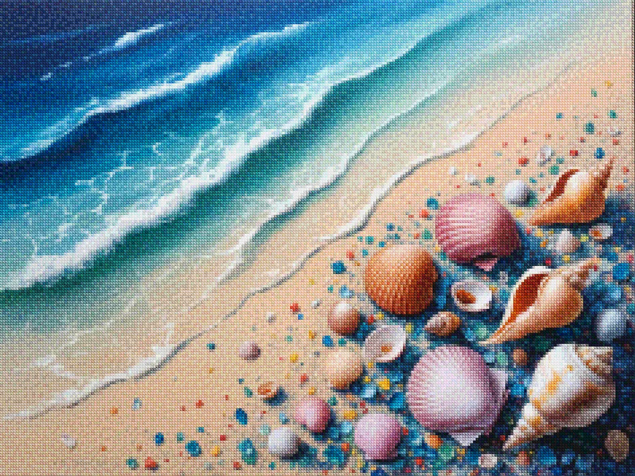 Diamond Painting - Zeeschelp Confetti