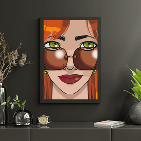 Diamond Painting - Zicht door zonnebril - SEOS Shop ®