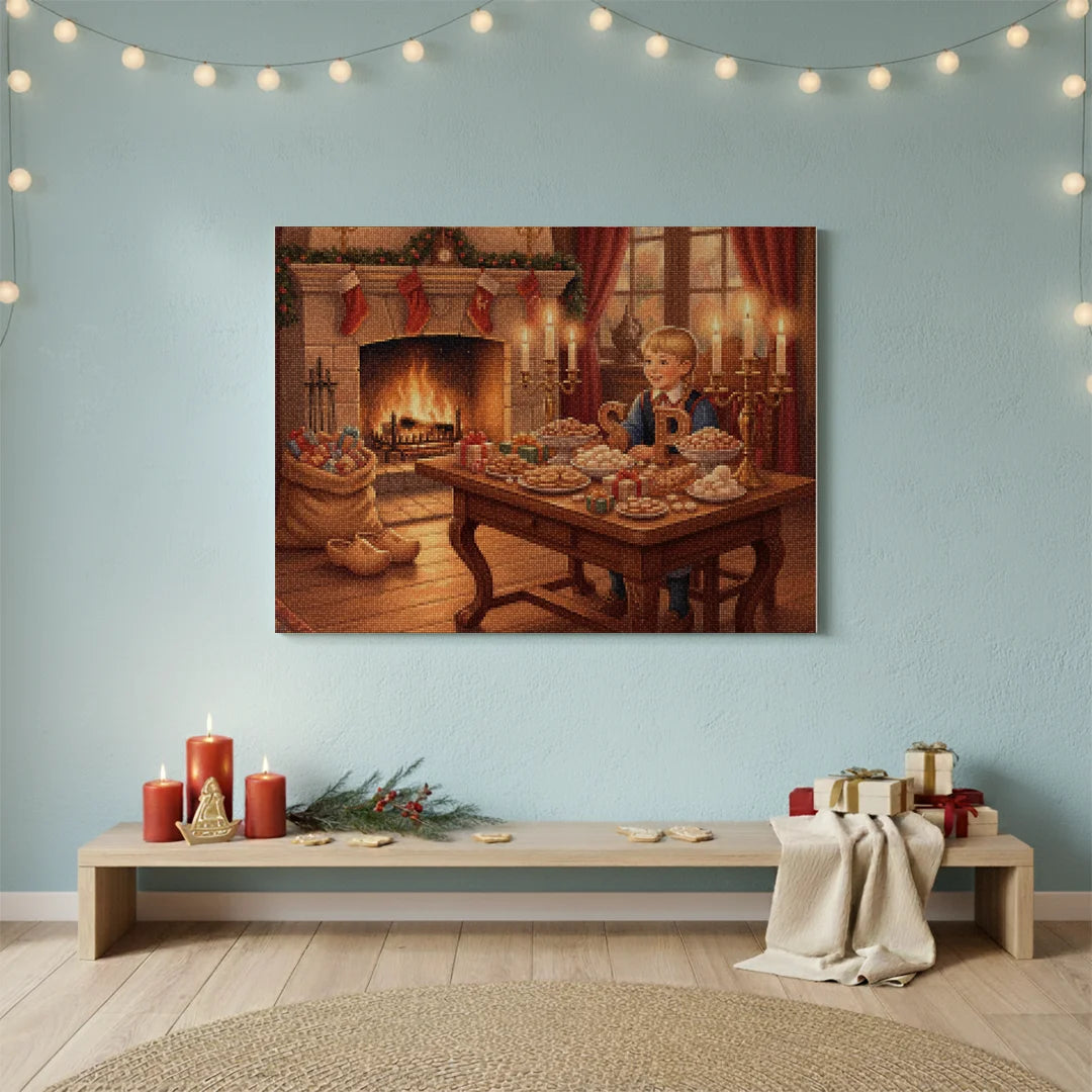 Diamond Painting - Zoete lekkernijen & chocoladeletters