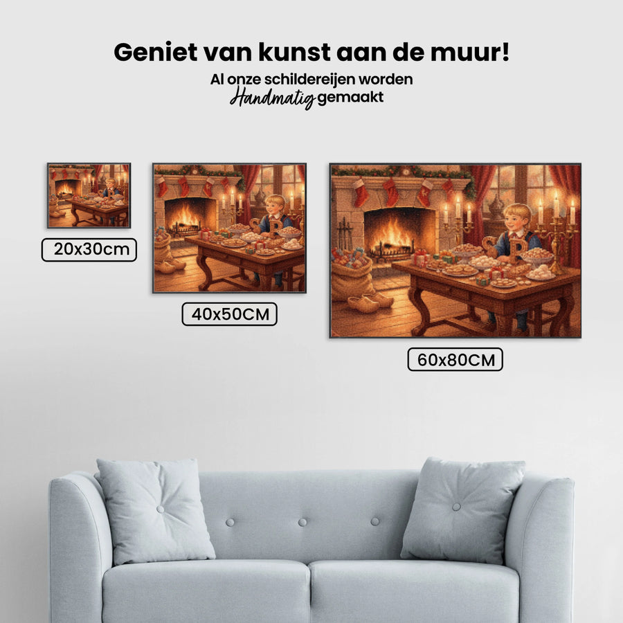 Diamond Painting - Zoete lekkernijen & chocoladeletters