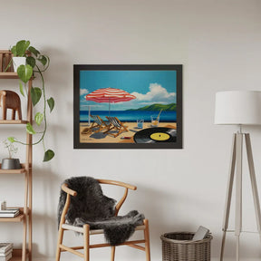 Diamond Painting - Zomer op vinyl
