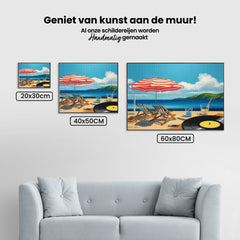 Diamond Painting - Zomer op vinyl