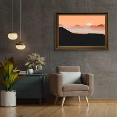Diamond Painting - Zon in de bergen - SEOS Shop ®