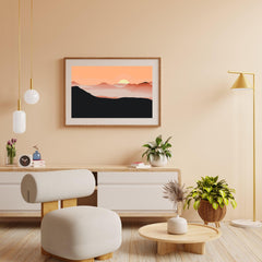 Diamond Painting - Zon in de bergen - SEOS Shop ®