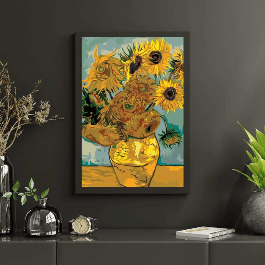 Diamond Painting - Zonnebloemen Van Gogh - SEOS Shop ®