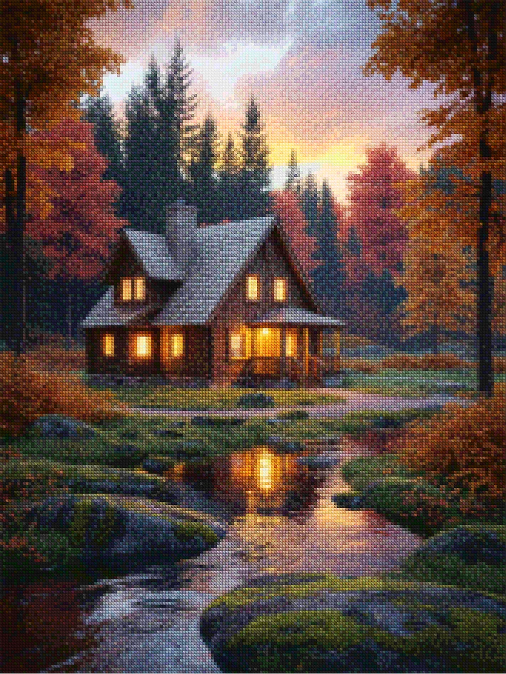 Diamond Painting - Zonnige Vallei