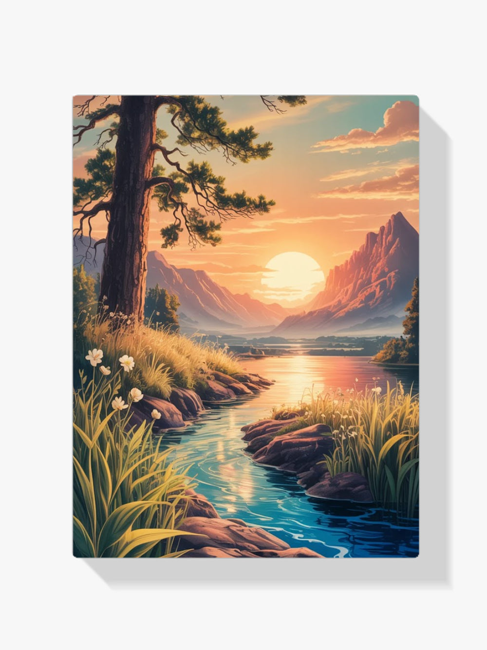 Diamond Painting - Zonsmelt