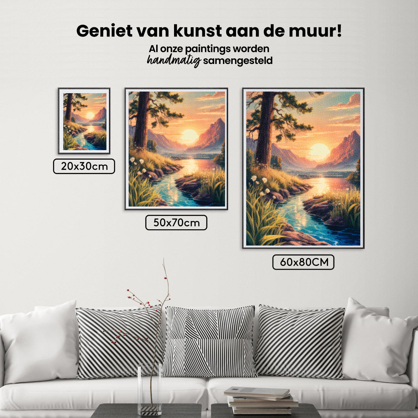 Diamond Painting - Zonsmelt
