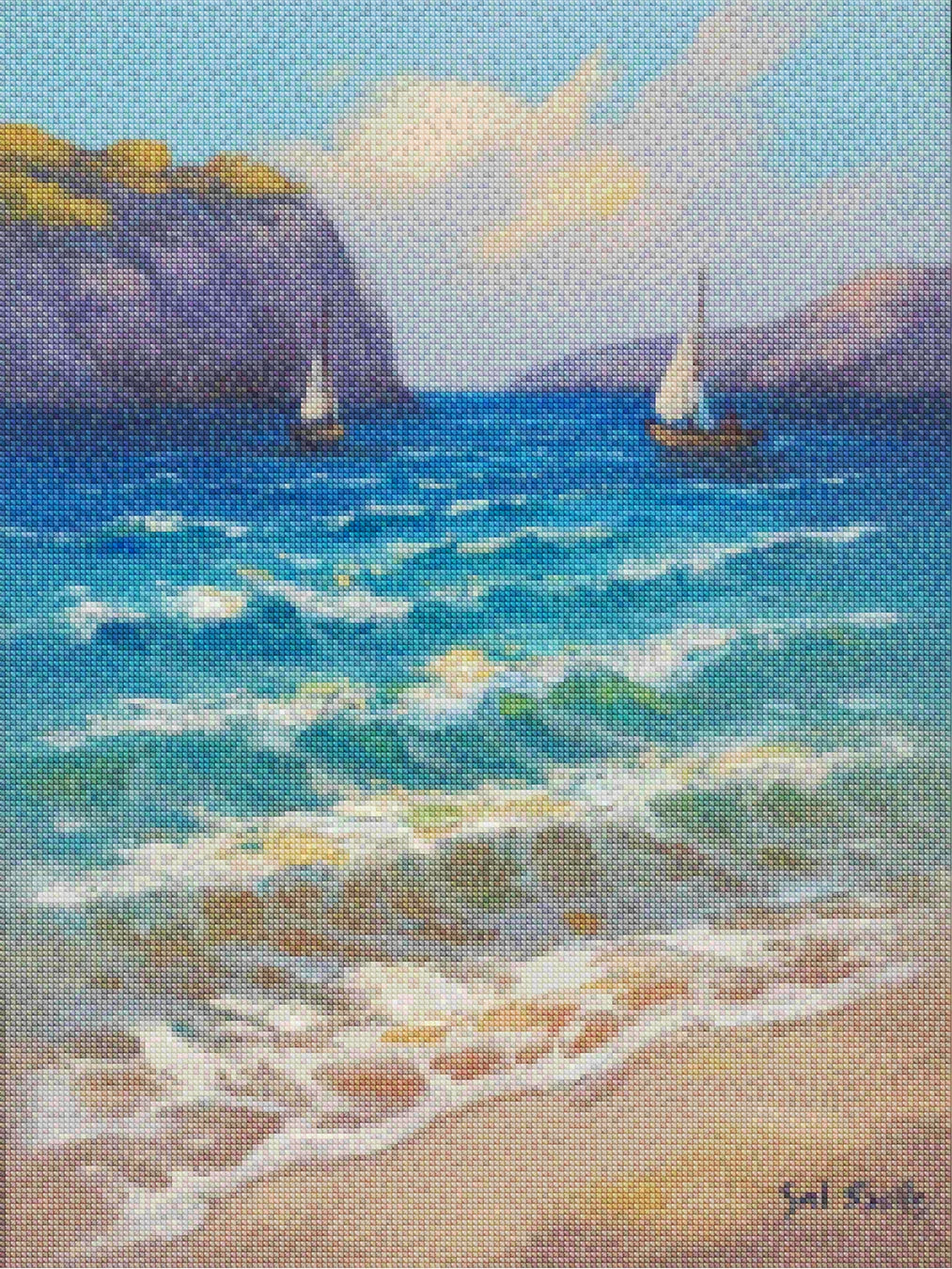 Diamond Painting - Zout in de lucht