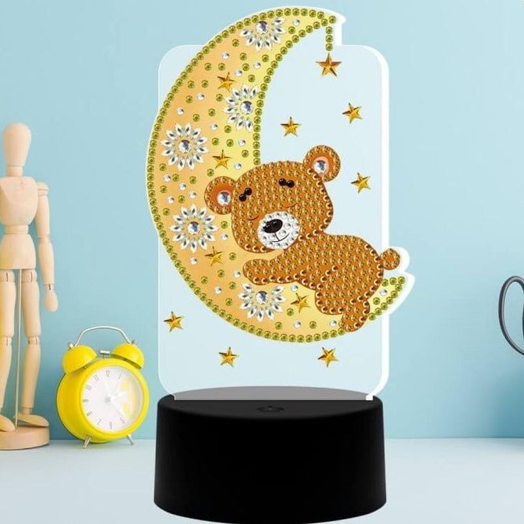 Diamond Painting 3D Lamp Beer – productweergave