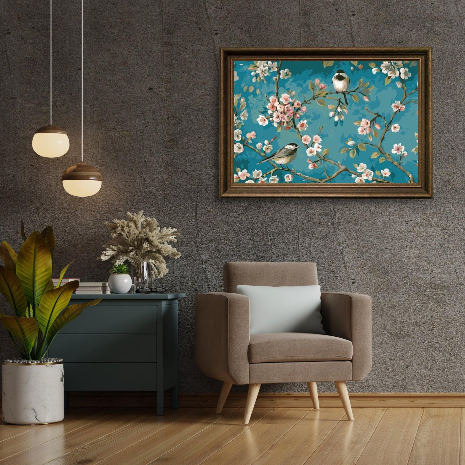 Diamond Painting Amandel bloesem - SEOS Shop ®