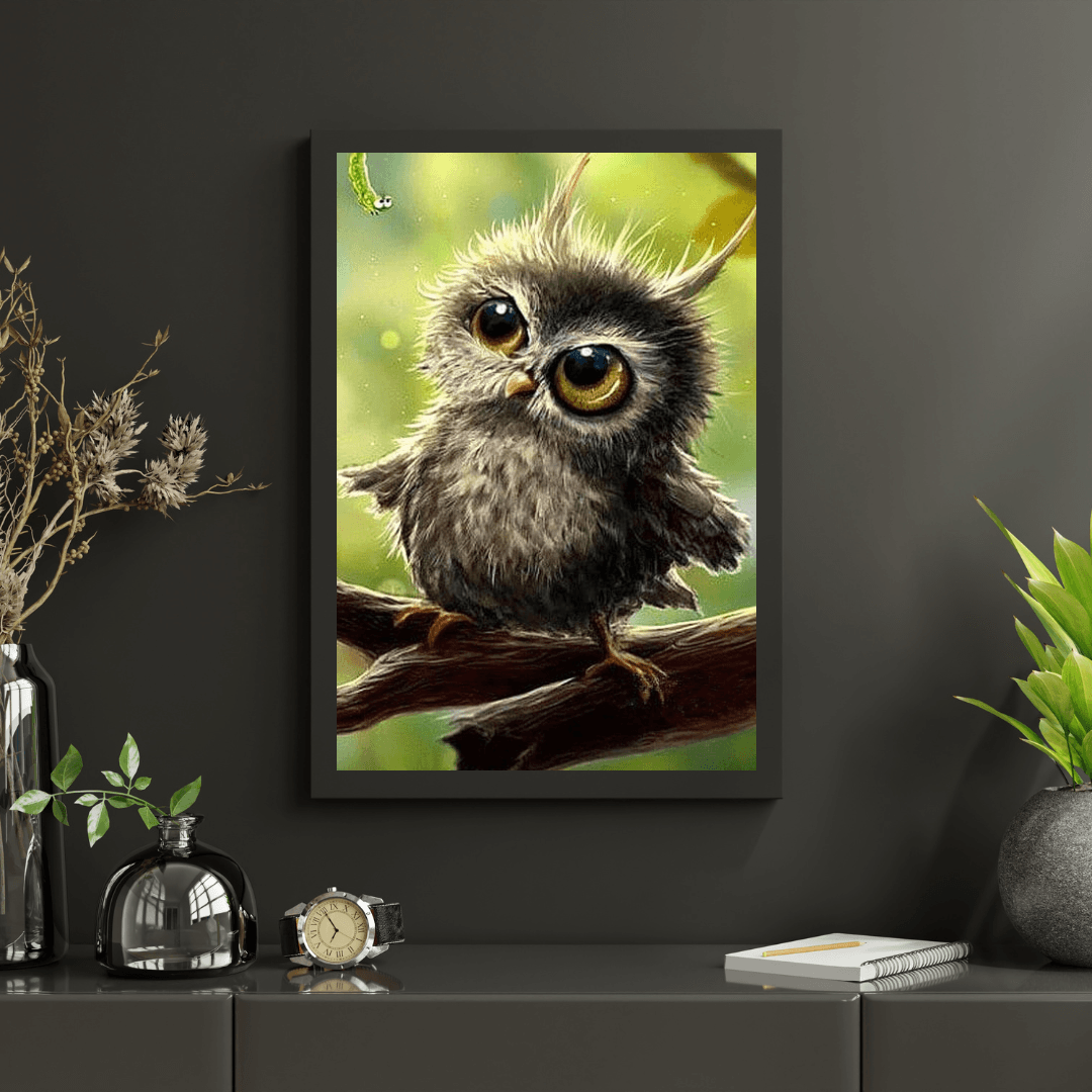 Diamond Painting Baby Uil - SEOS Shop ®
